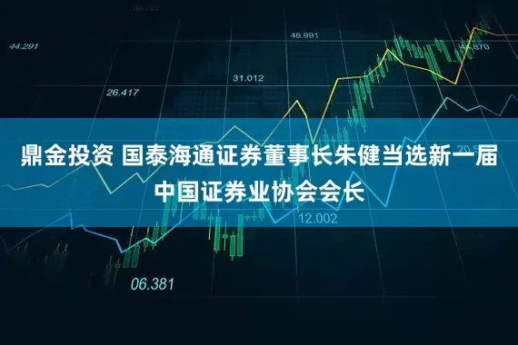 鼎金投资 国泰海通证券董事长朱健当选新一届中国证券业协会会长
